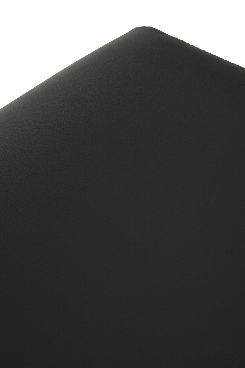 Azalea Black Faux Leather Dining Chair