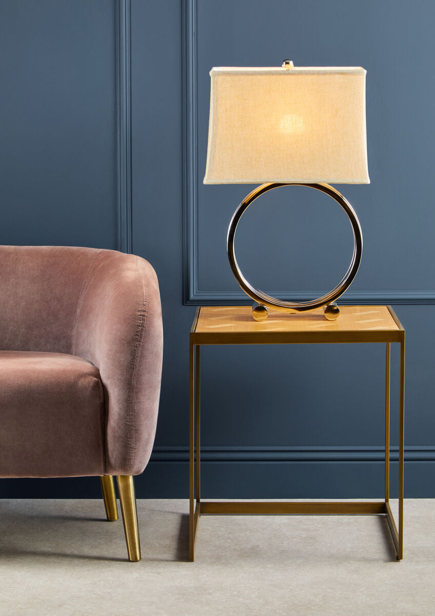 Yasmeen Pink Velvet Armchair - Image 6