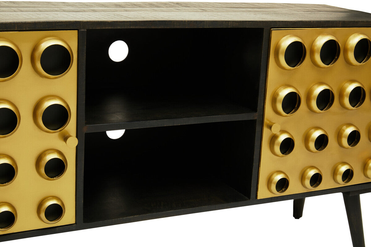 Arti Mango Wood Media Unit