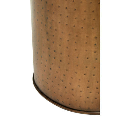 Arti Antique Brass Effect Side Table