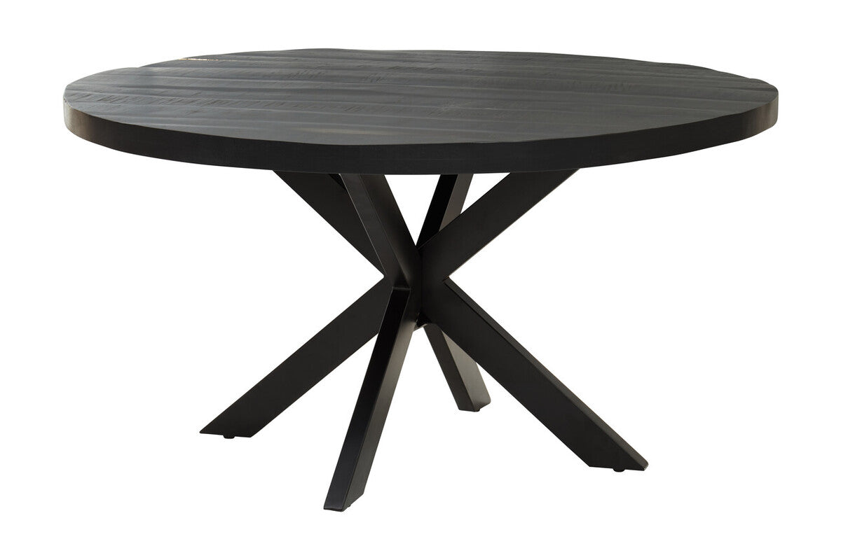 Arol Black Mango Wood Dining Table - Image 2