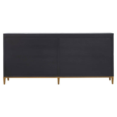 Midas Black and Brass Sideboard - Image 5