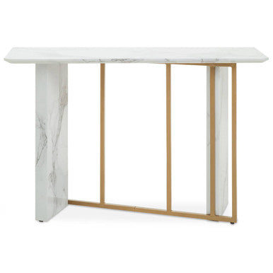 Vieste White Marble Effect Console Table - Image 8