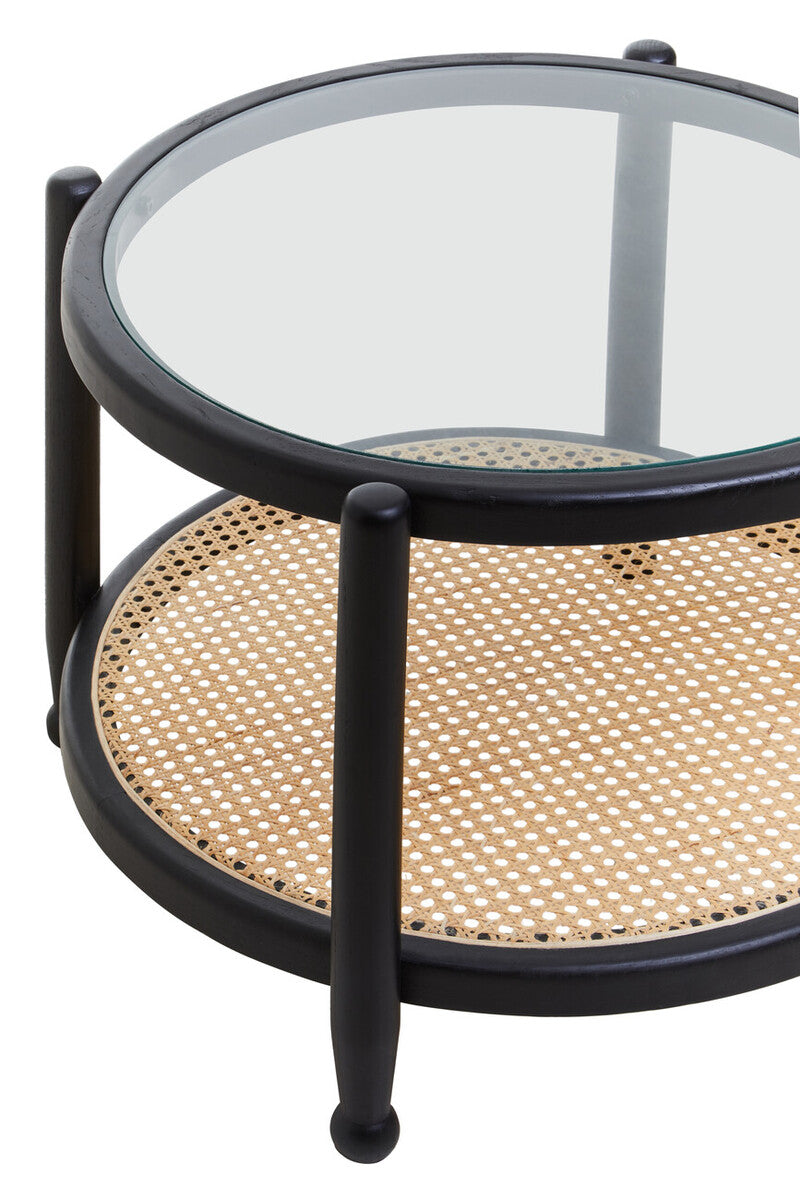 Cebu Rattan and Glass Coffee Table