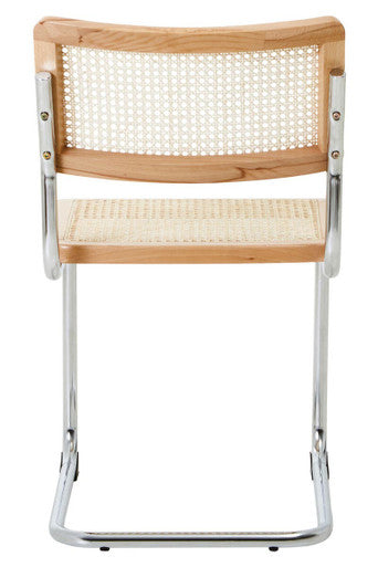 Cebu Elm Wood and Rattan Dining Chair