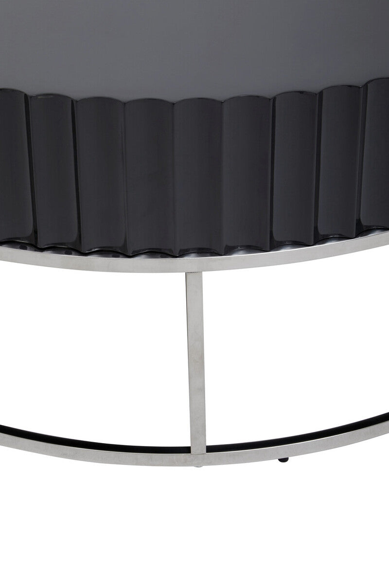 Genoa Grey Hi Gloss Finish Coffee Table