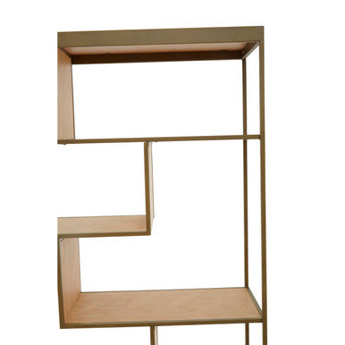 Grenoble Brushed Brass Multi Tier Shelving Unit - Image 12