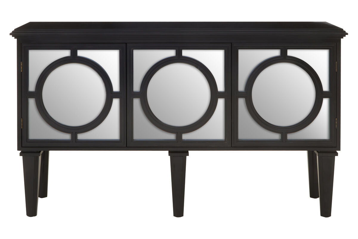 Telese Black Finish Sideboard