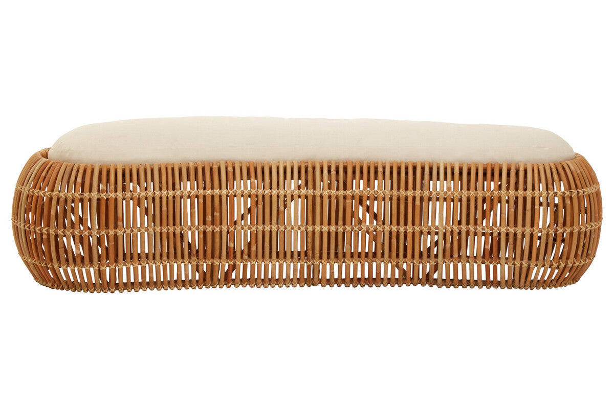 Manado Natural Rattan Bench