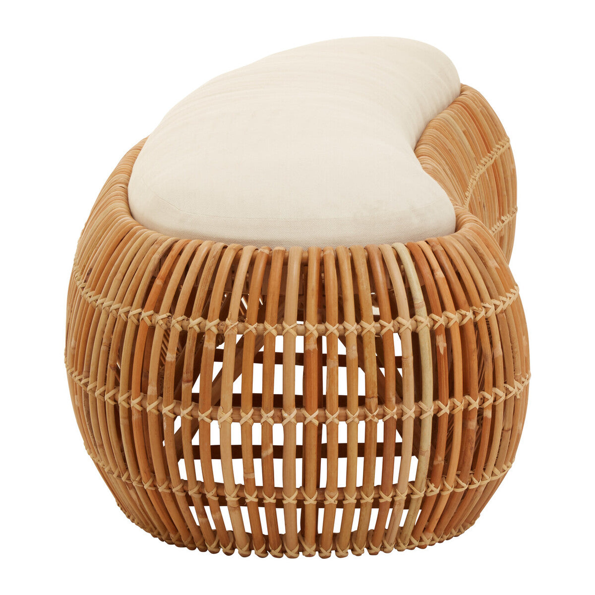 Manado Natural Rattan Bench