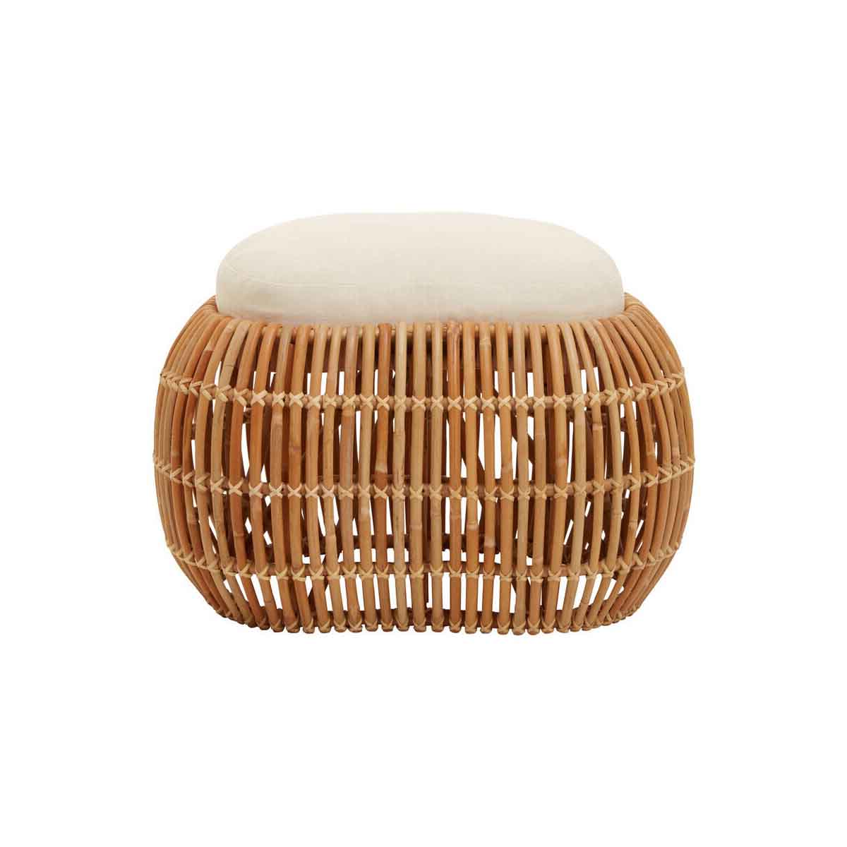 Manado Natural Rattan Bean Bench - Image 2