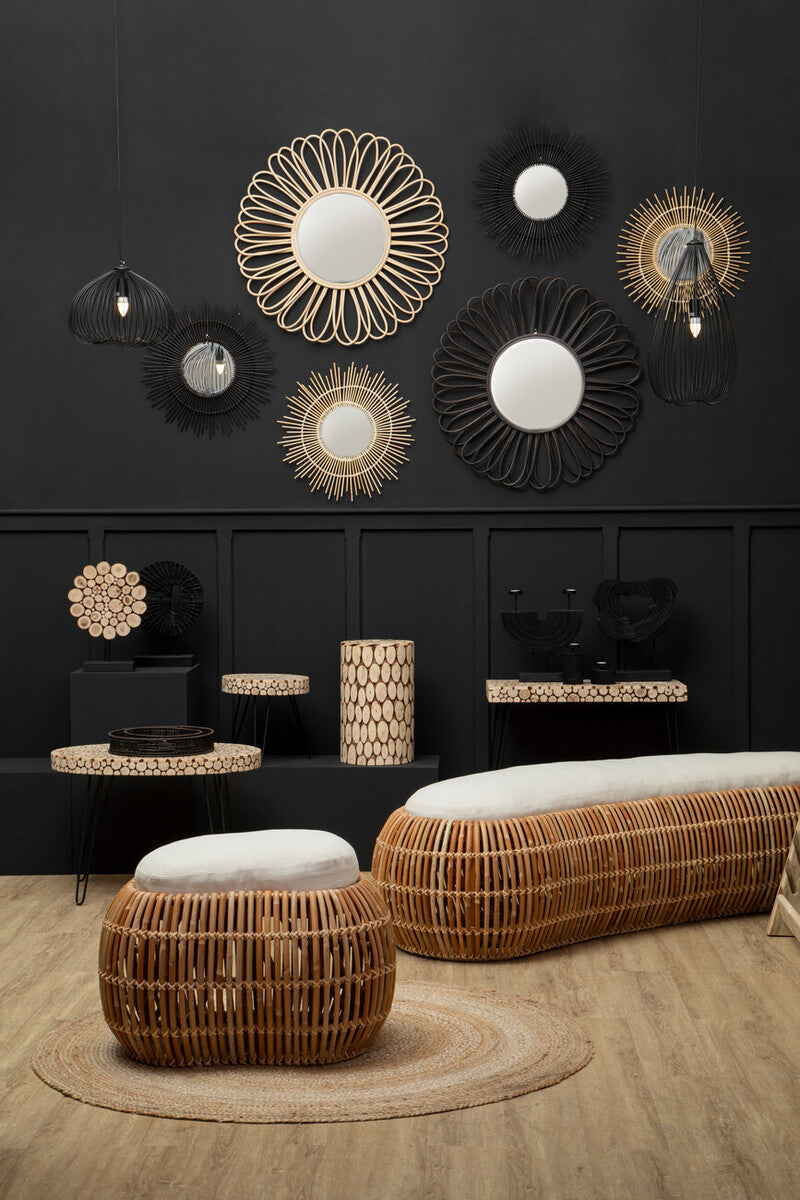 Manado Natural Rattan Bean Bench - Image 7