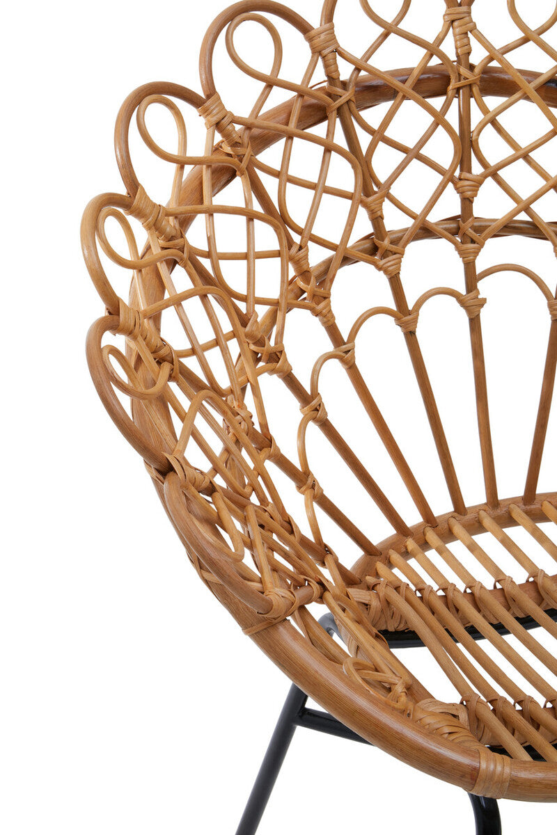 Java Natural Rattan Peacock Chair