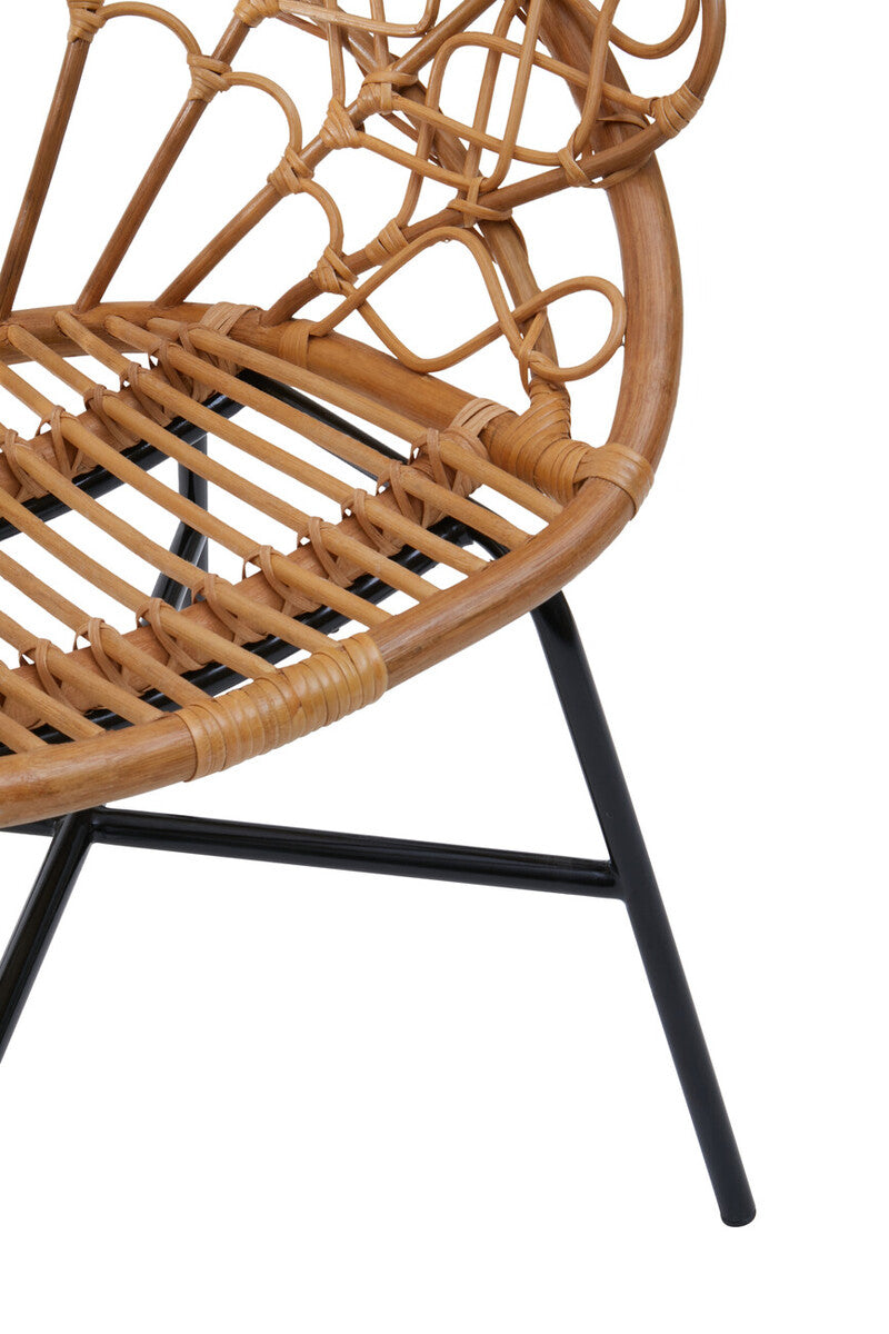Java Natural Rattan Peacock Chair