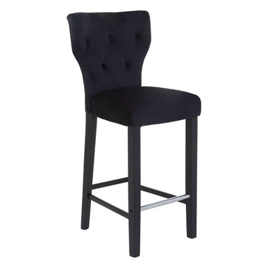 Decatour Black Bar Stool - Image 3