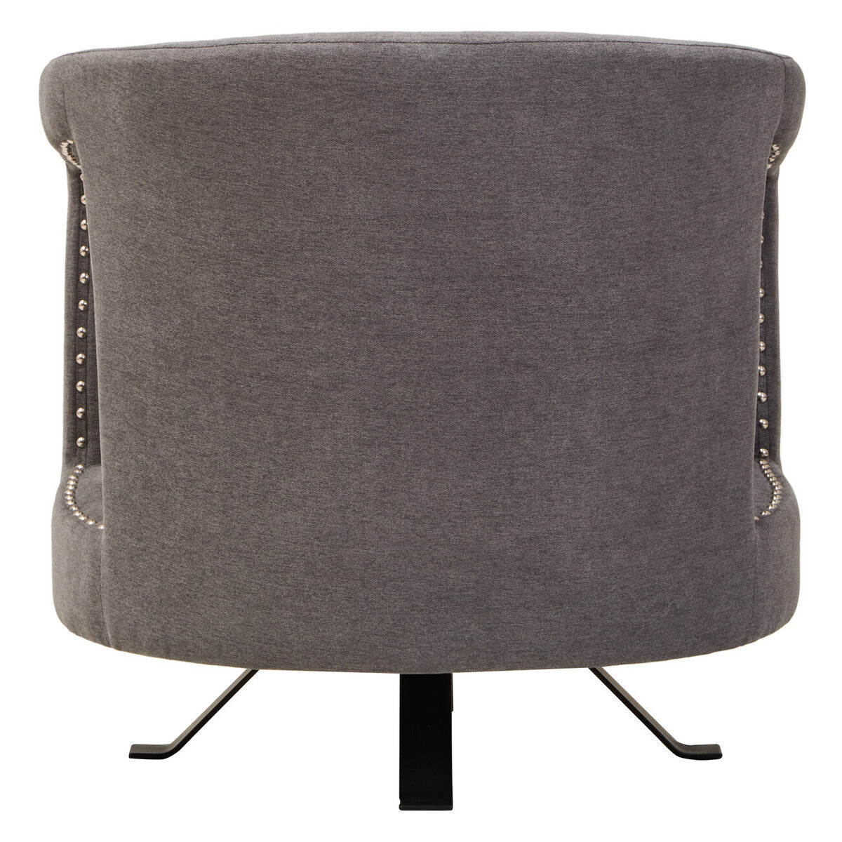 Hestia Ash Velvet Swivel Chair - Image 5