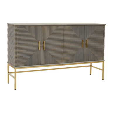 Suar Grey Wash Mango Wood Sideboard - Image 2