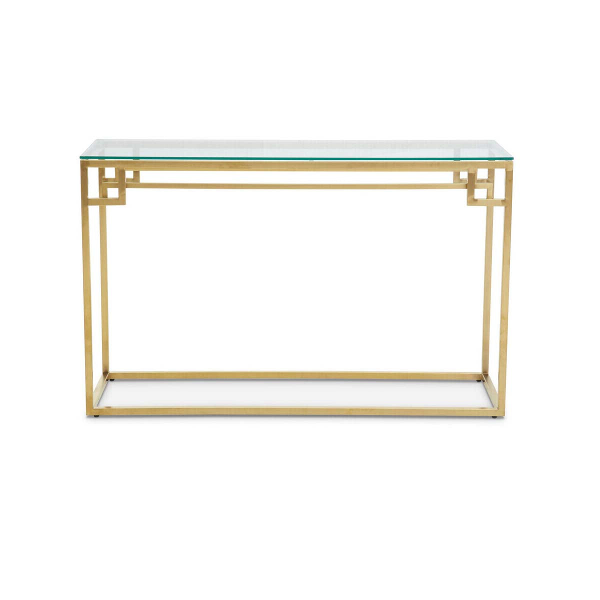 Allure Gold Brushed Console Table