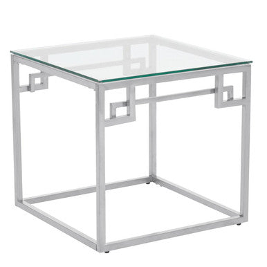 Allure Silver Side Table