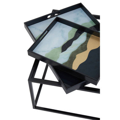 Celina Set Of 2 Assorted Colour Nesting Tables - Image 10