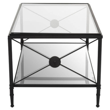 Axis Coffee Table With Black Finish Frame
