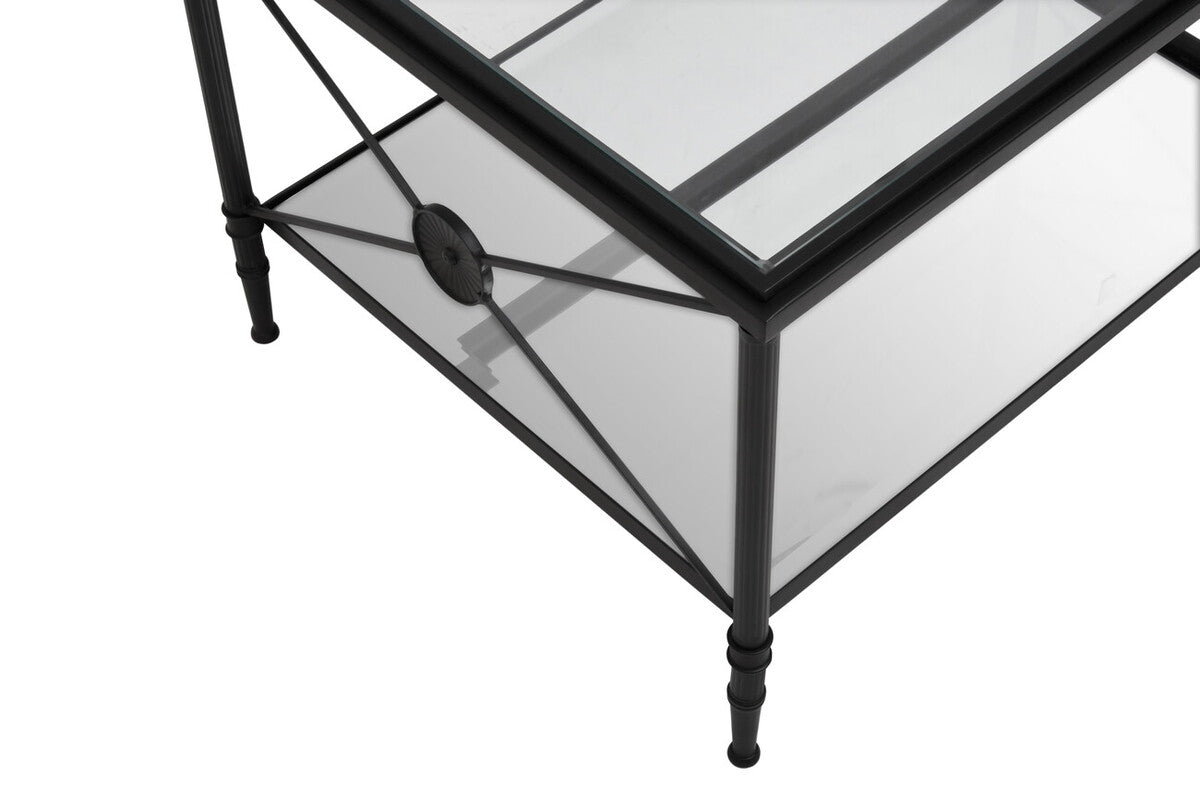 Axis Coffee Table With Black Finish Frame