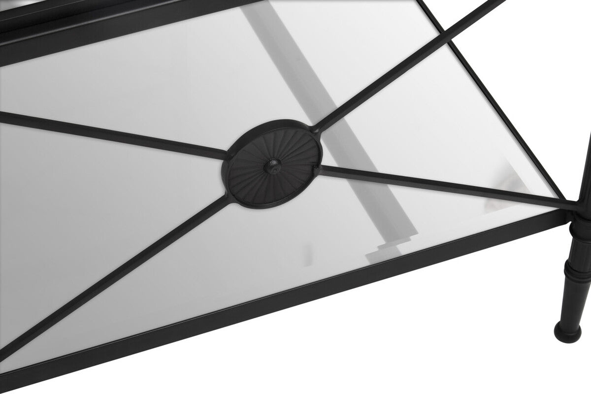 Axis Coffee Table With Black Finish Frame