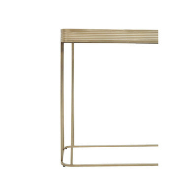 Ella Gold Console Table with Mirror Top