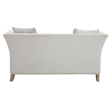 2 Seater Grey Fabric Sofa, Sutton - Image 5