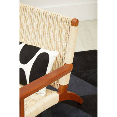 Java Woven Chair In Natural Rattan