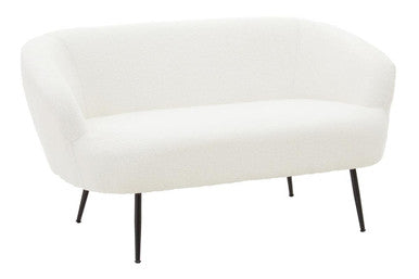 Yazmin Two Seat Sofa With Black Finish Legs