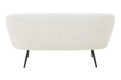 2 Seater Sofa With Black Finish Legs, Yazmin