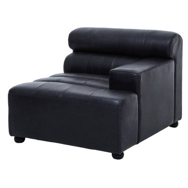 King Left Arm Leather Seat Sofa