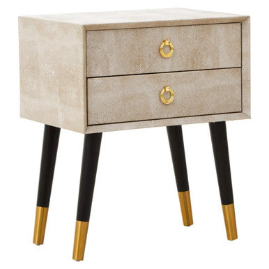 Cadio 2 Drawer Bedside Table - Image 3