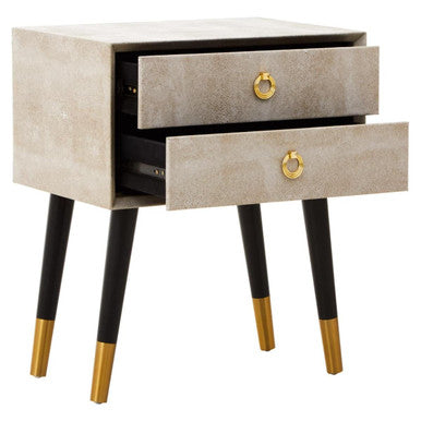 Cadio 2 Drawer Bedside Table - Image 4