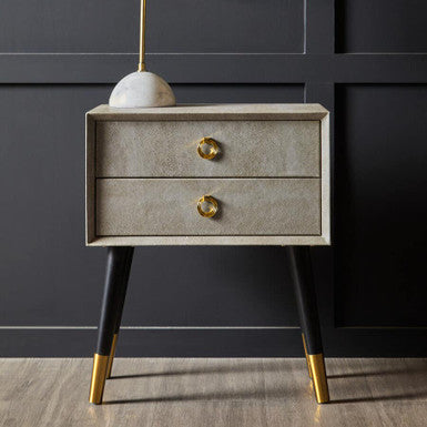 Cadio 2 Drawer Bedside Table - Image 7