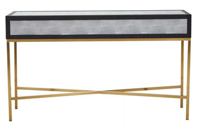 Cadiz Grey Shagreen Console Table - Image 7