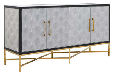 Cadiz Grey Shagreen Sideboard