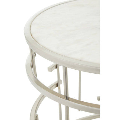 Jaipur Marble Top Side Table - Image 4