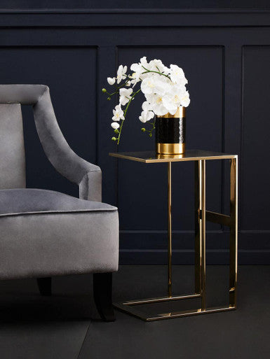 Oria Gold Side Table