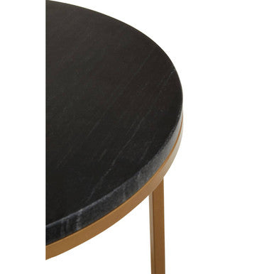 Varana Nest Of Three Black Marble Top Tables - Image 6