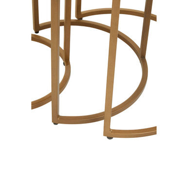 Varana Nest Of Three Black Marble Top Tables - Image 10