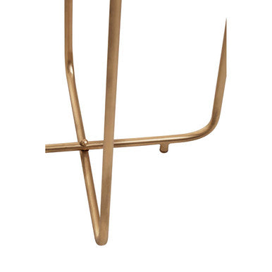 Mandoli Green Marble Side Table