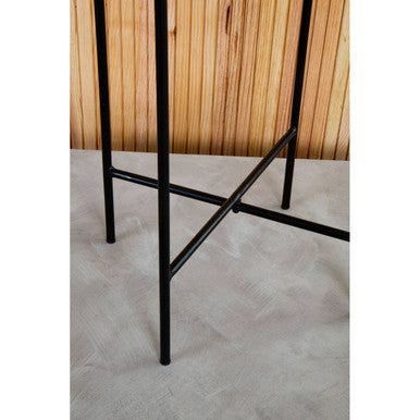 Mandoli White Marble Side Table - Image 7