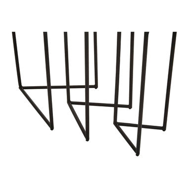 Mandoli Nest Of 3 White Marble Side Tables - Image 11