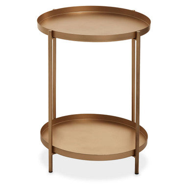 Mandoli Gold Side Table - Image 2