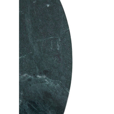 Nirav Green Marble And Gold Frame Coffee Table