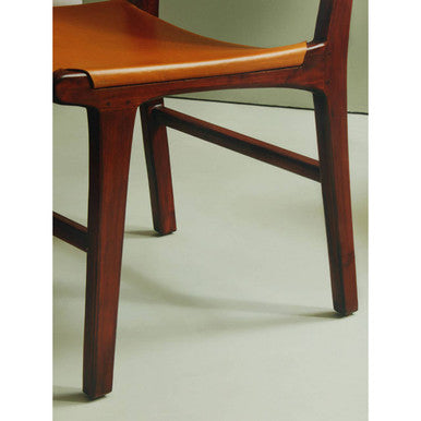 Inca Antique Brown Leather Chair - Image 6