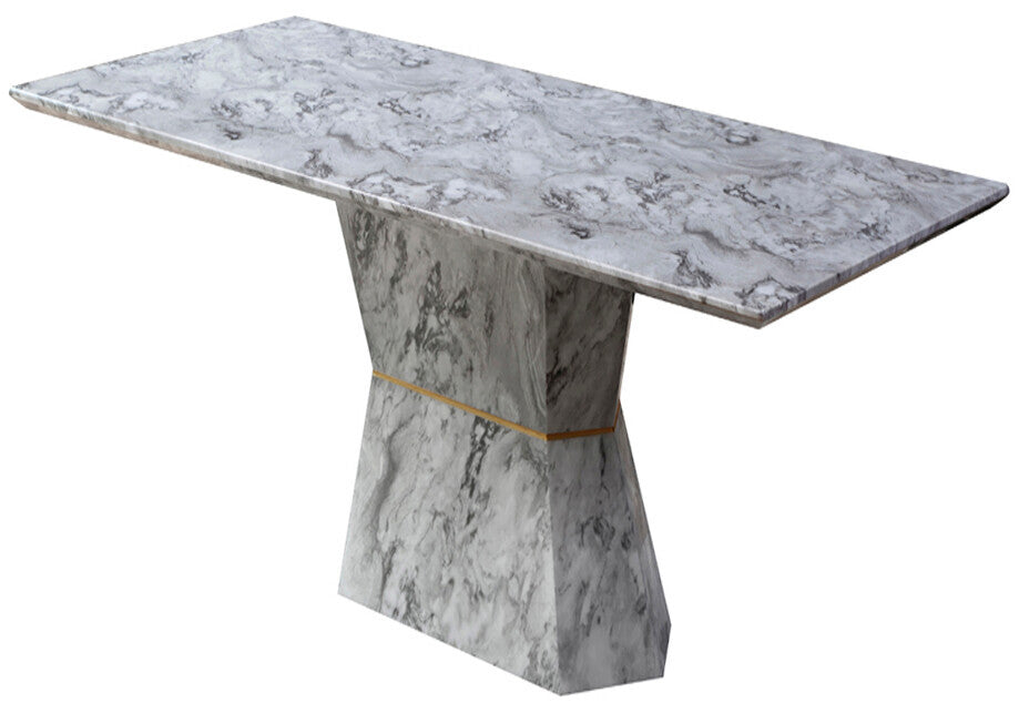Spezia Grey Marble Console Table - Image 2