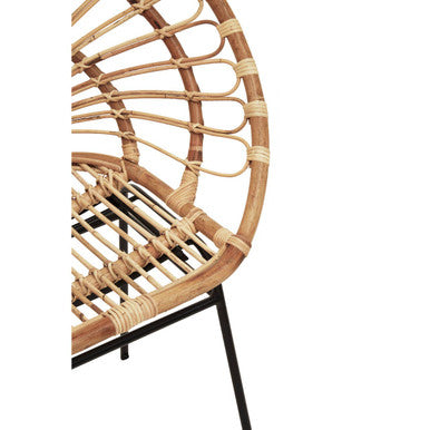 Java Natural Rattan Sunflower Chair